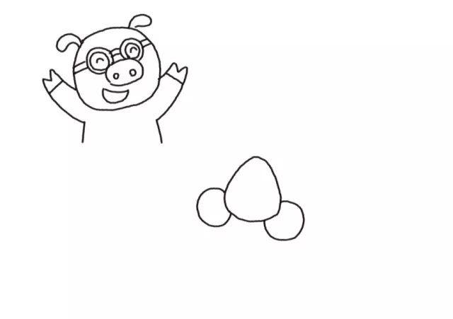 快乐假期 暑假生活简笔画