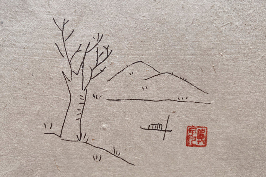 冬至主题简笔画