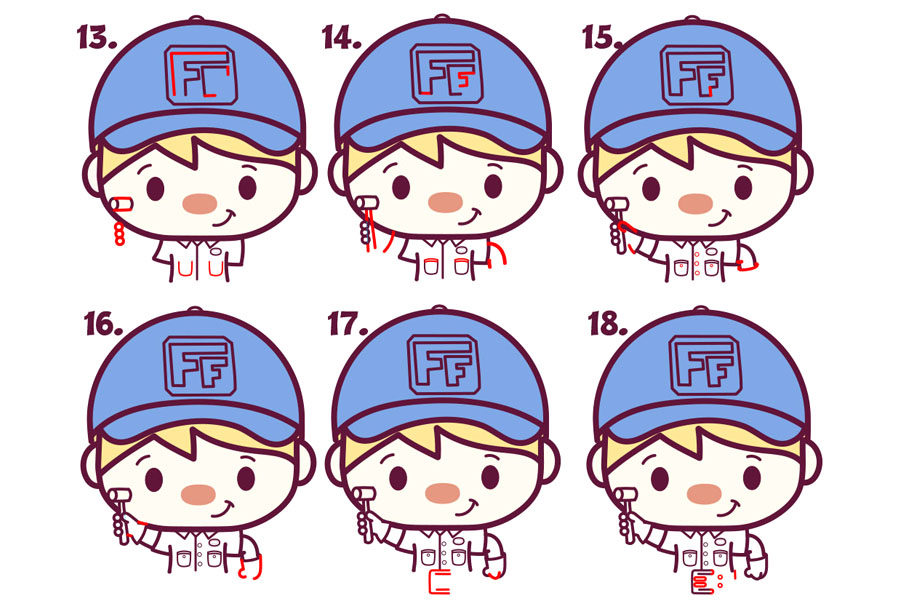 无敌破坏王快手阿修怎么画