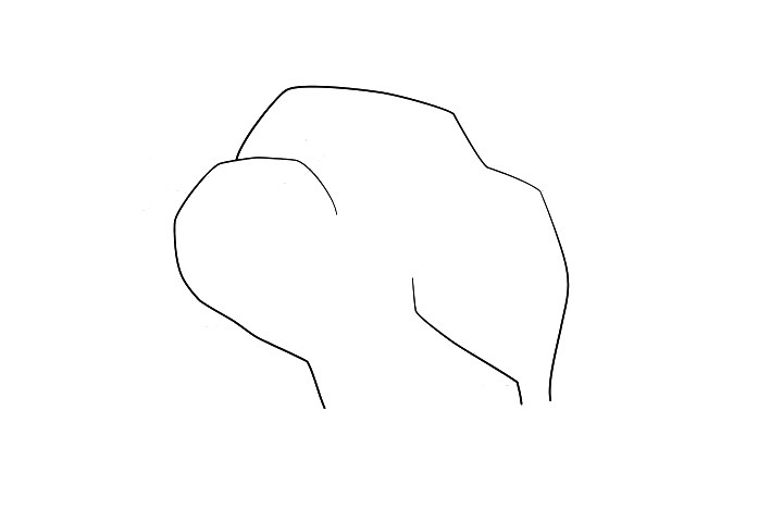 强壮的公牛卡通简笔画