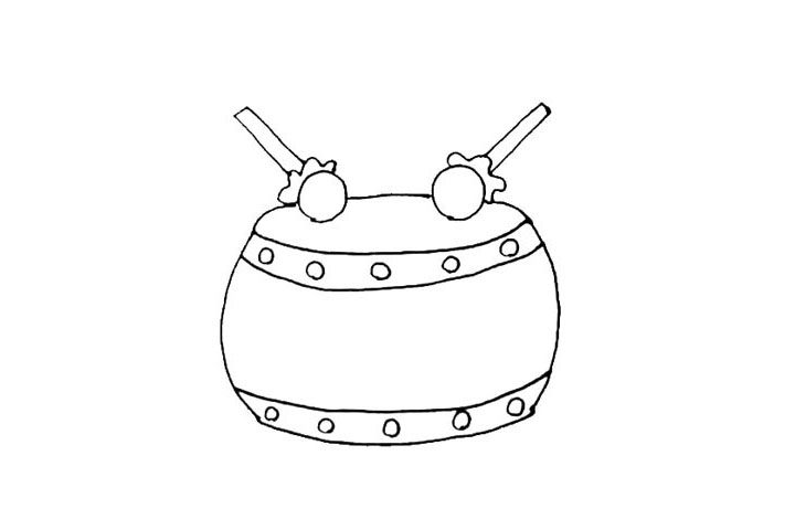 学画鼓