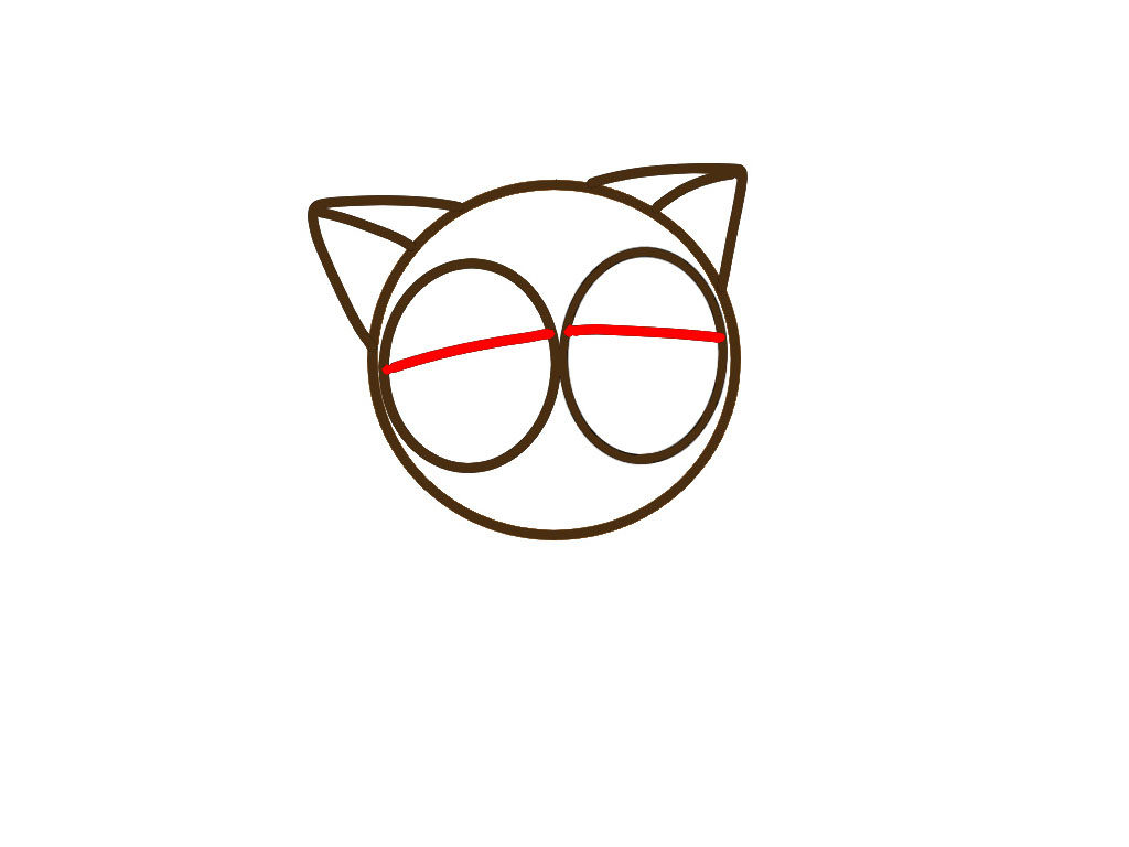 小黑子罗小黑简笔画教程图解 ​​​​
