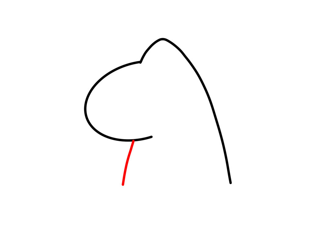 爱心独角兽简笔画画法步骤