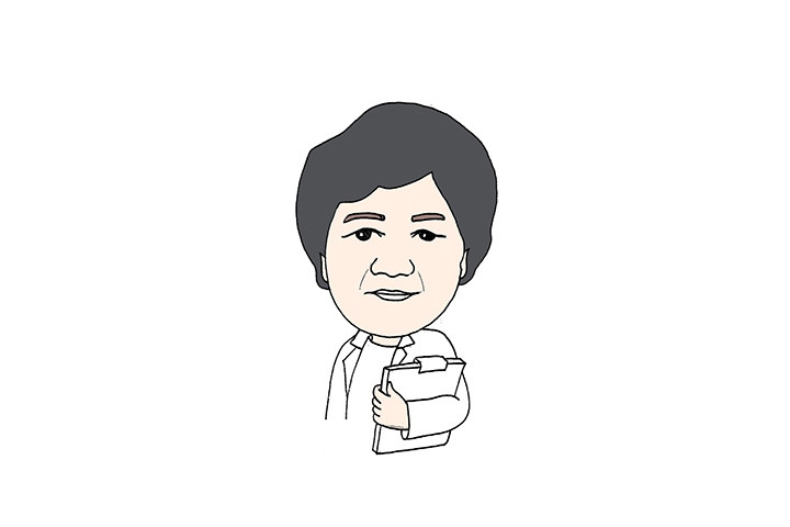李兰英院士简笔画画法步骤