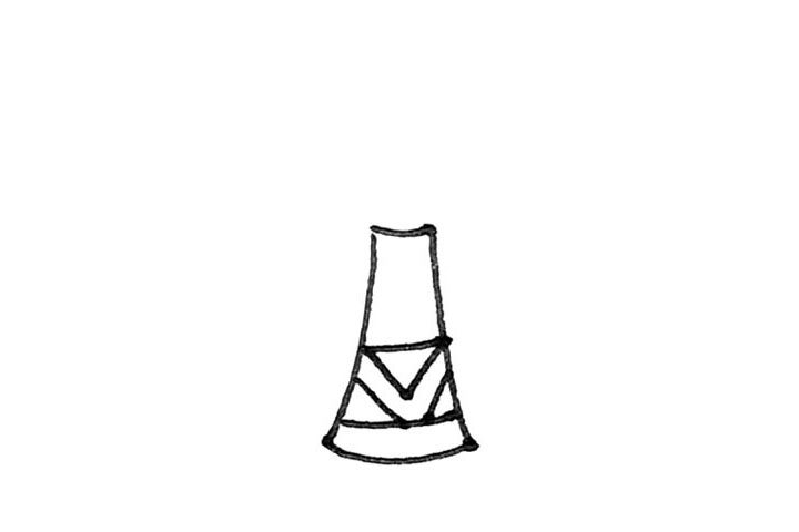 学画花瓶简笔画