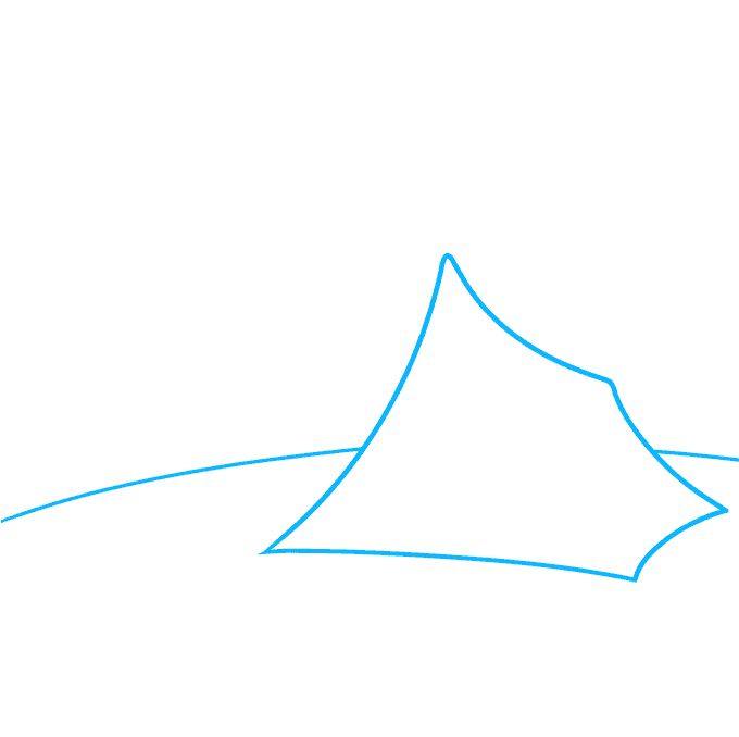消防安全绘画-野外露营场景