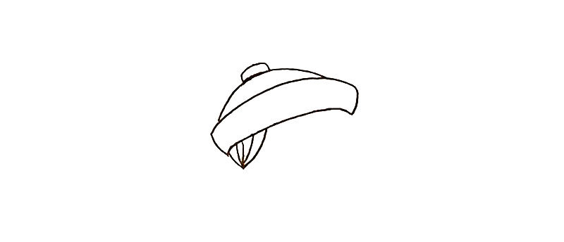 僵小鱼简笔画画法教程
