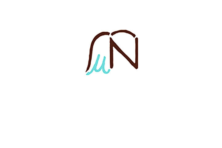 字母简笔画N小鹦鹉简笔画教程