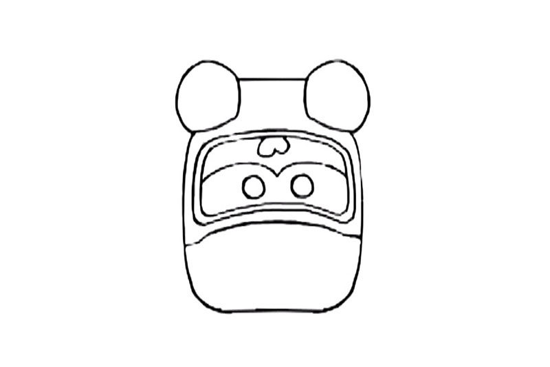 超级飞侠简笔画-小爱怎么画