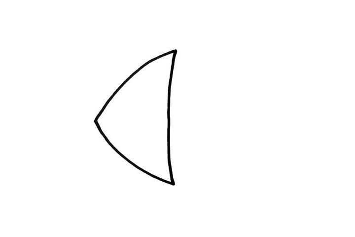 热带鱼简笔画画法步骤