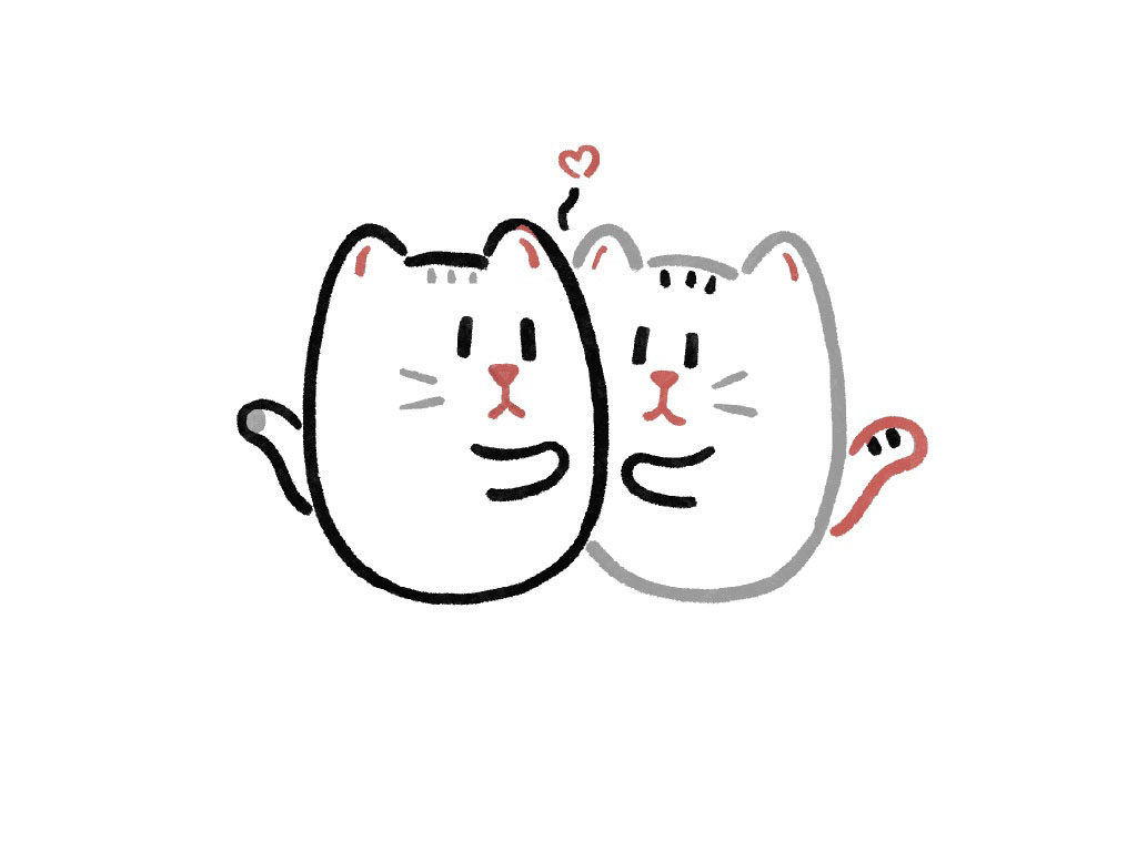 简单可爱的小猫简笔画画法