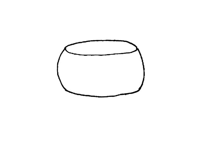 大鼓简笔画画法步骤