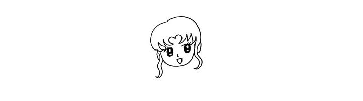 美少女战士简笔画画法步骤