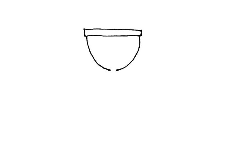 沙漏简笔画画法步骤