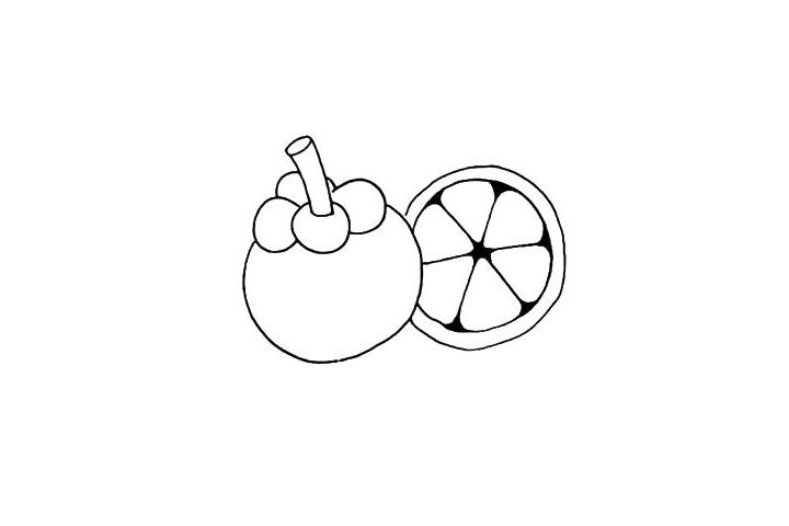 山竹简笔画画法步骤