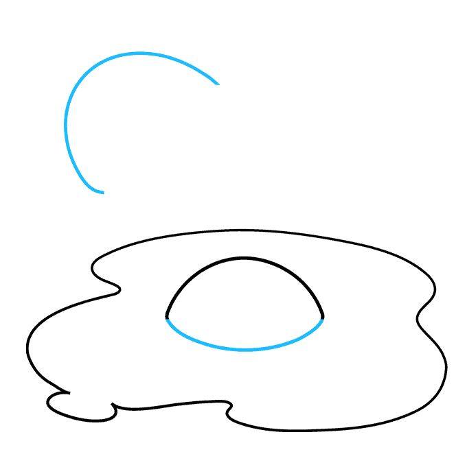 煎蛋怎么画
