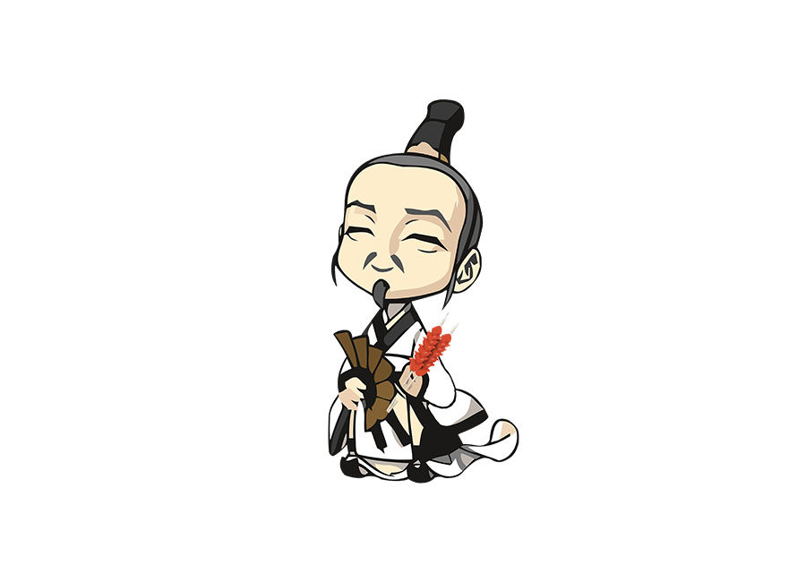 屈原简笔画的各种画法