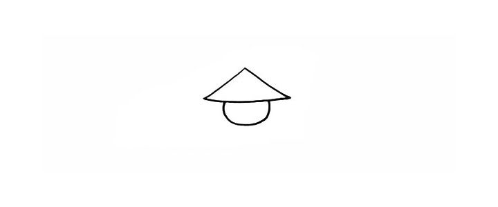 稻草人简笔画画法步骤