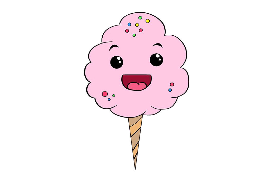 棉花糖怎么画