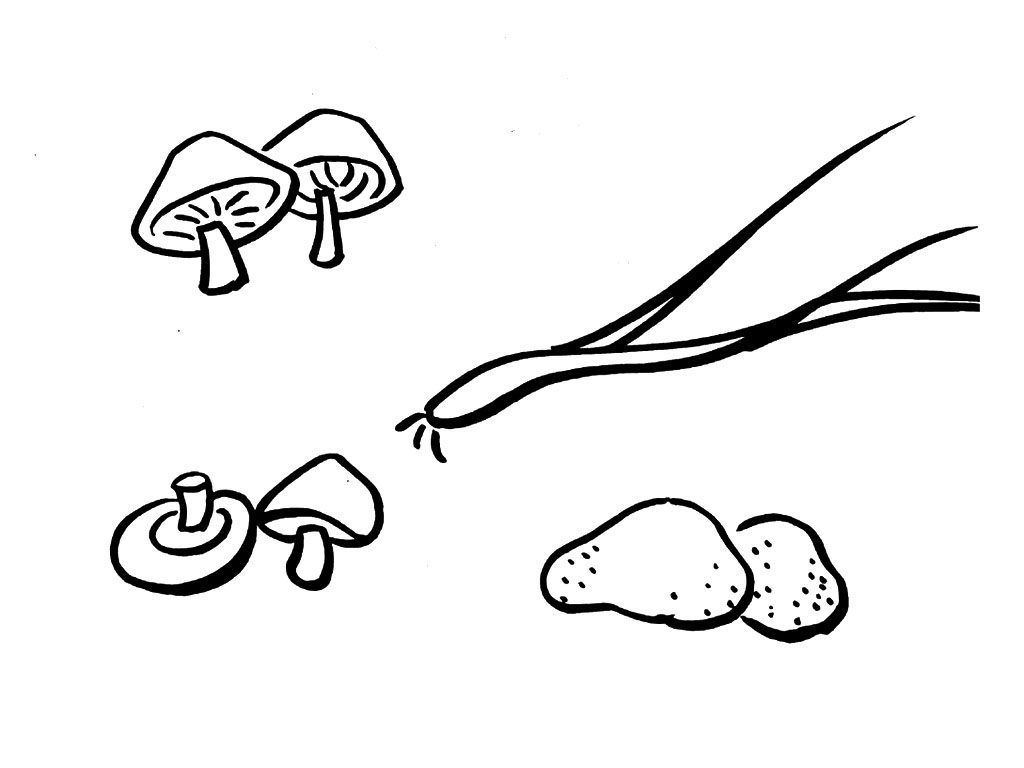 简单蔬菜简笔画图片大全