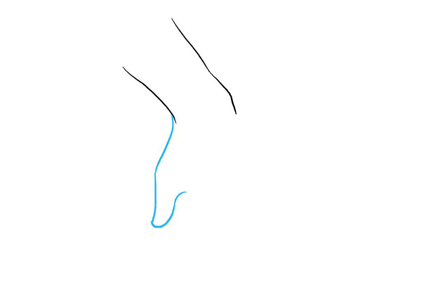 如何画牵手