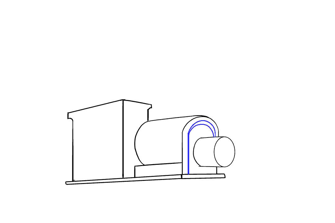 怎样画火车简笔画