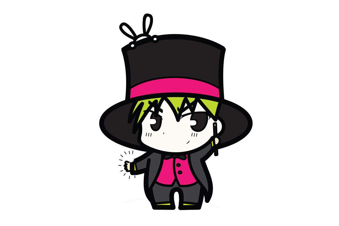 如何画可爱的卡通小女孩