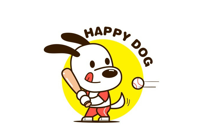 萌萌的卡通动物简笔画图片
