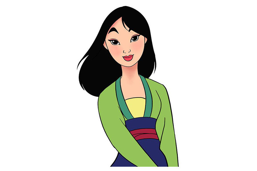 如何画木兰