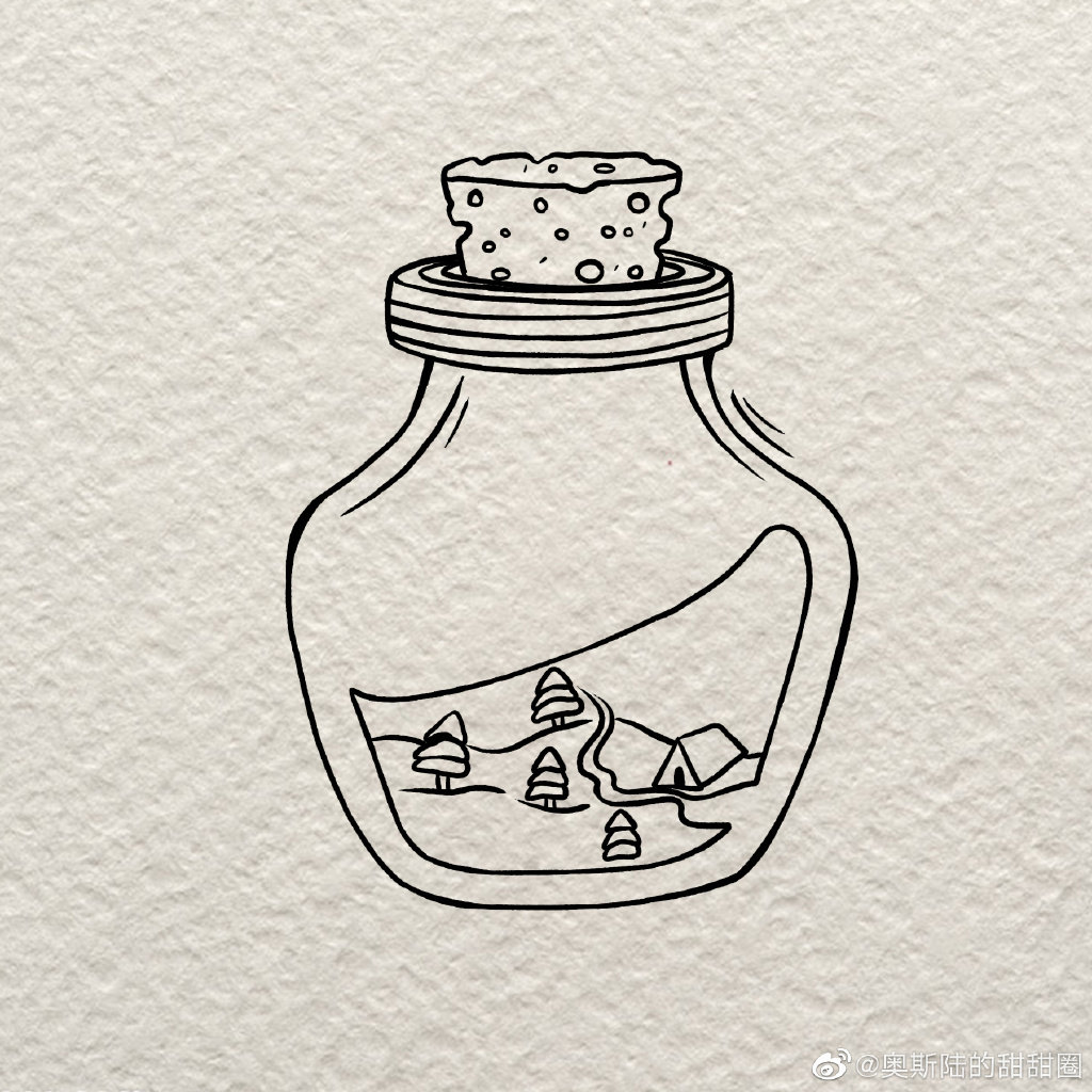 瓶装风景，把风景密封好，永久保存哦