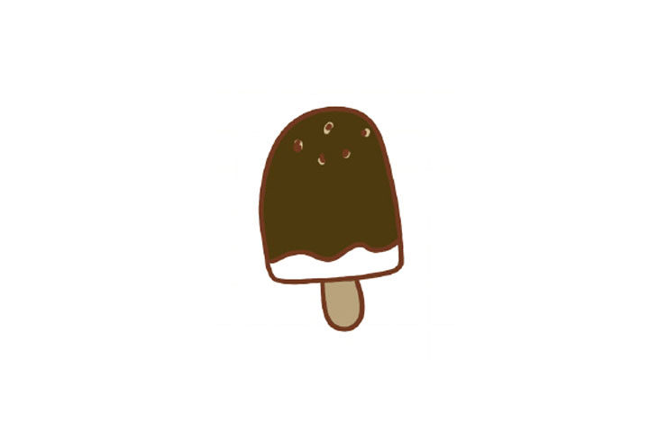 雪糕怎么画