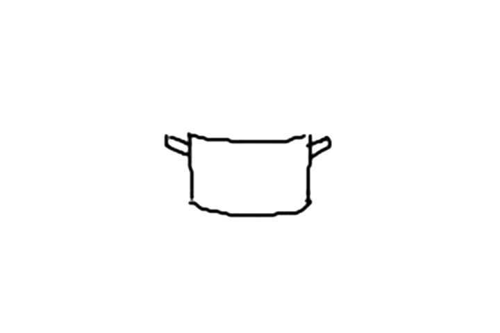 如何画煮饭锅简笔画