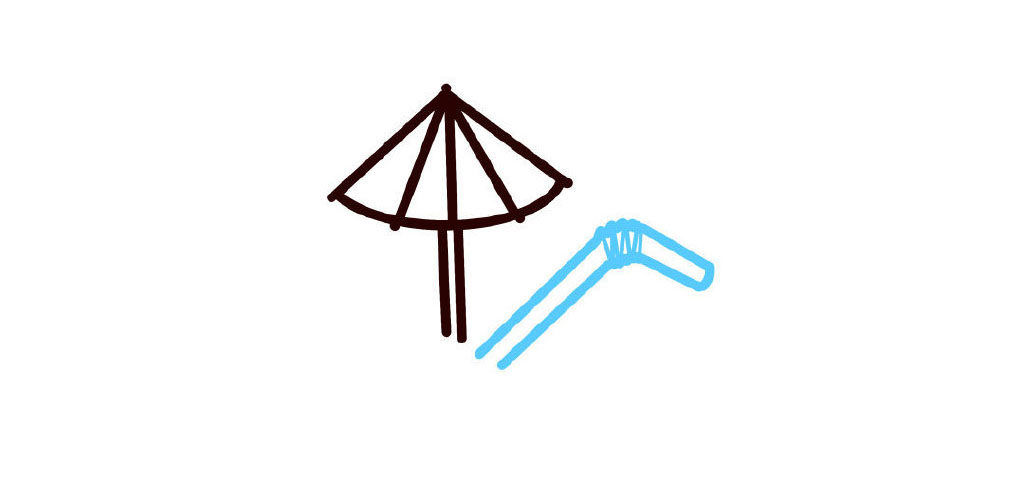 椰汁简笔画画法教程