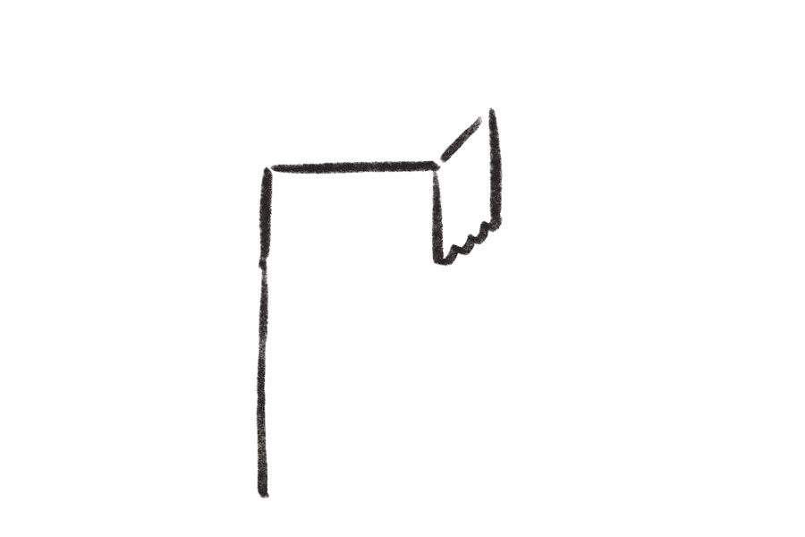 如何画冰箱