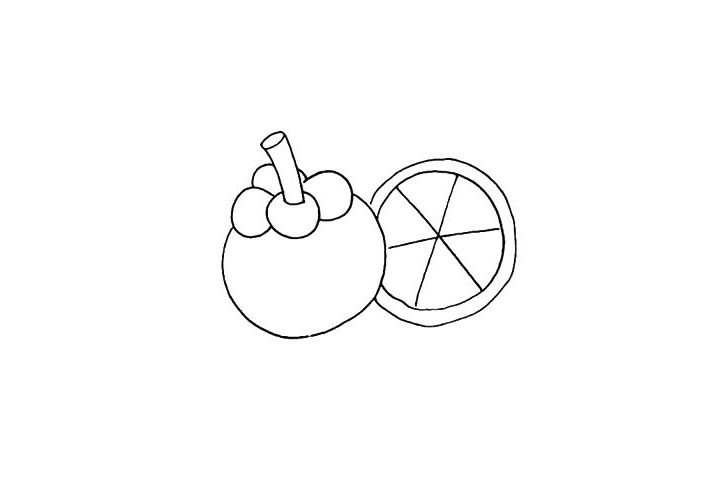 山竹简笔画画法步骤