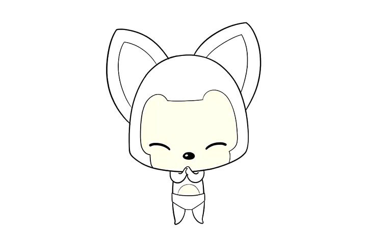 关于小狐狸阿狸简笔画教程