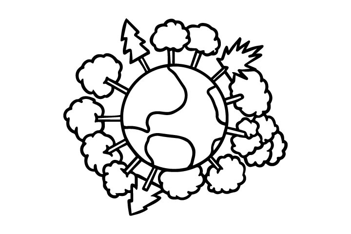 植树节主题简笔画图片