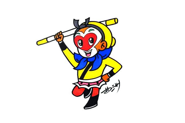 Q版齐天大圣孙悟空简笔画画法