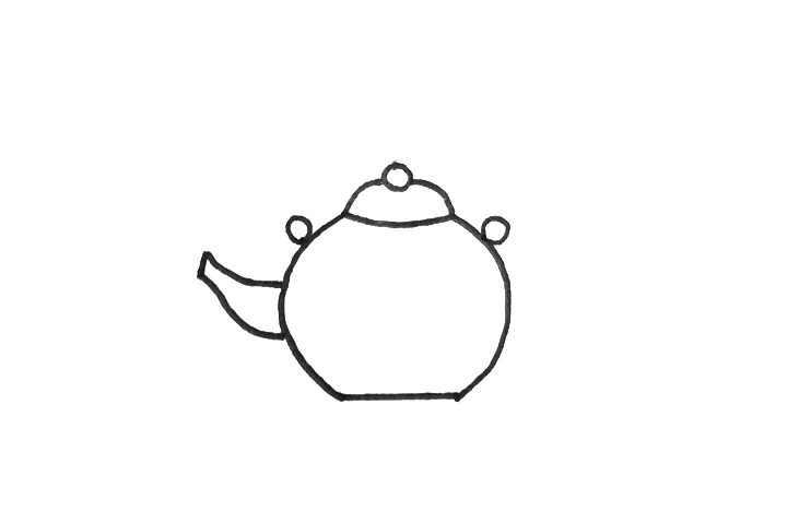 生活用品简笔画大全 水壶怎么画
