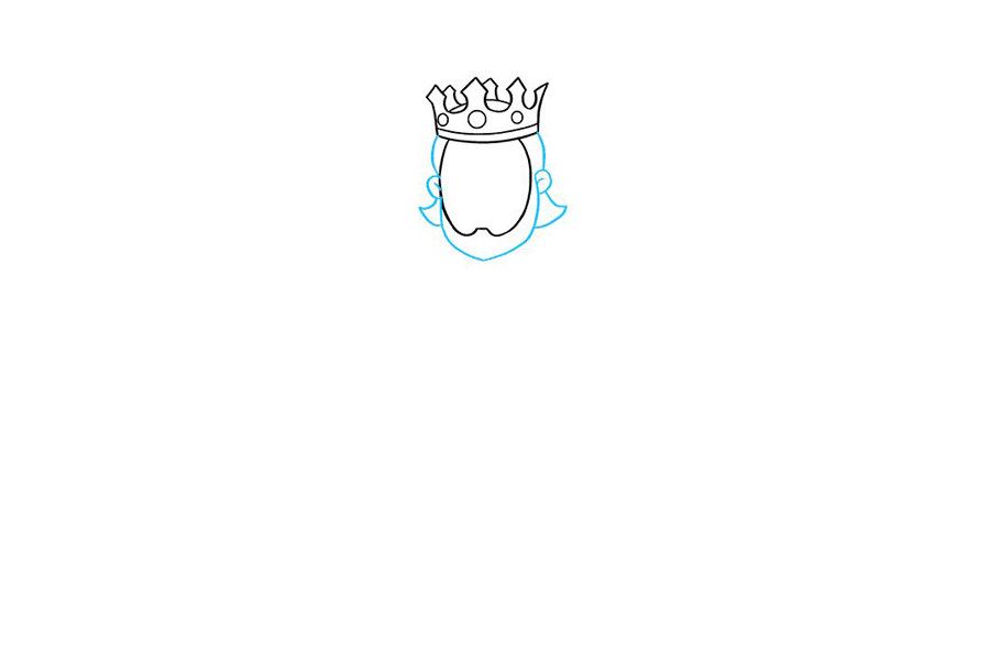 如何画国王