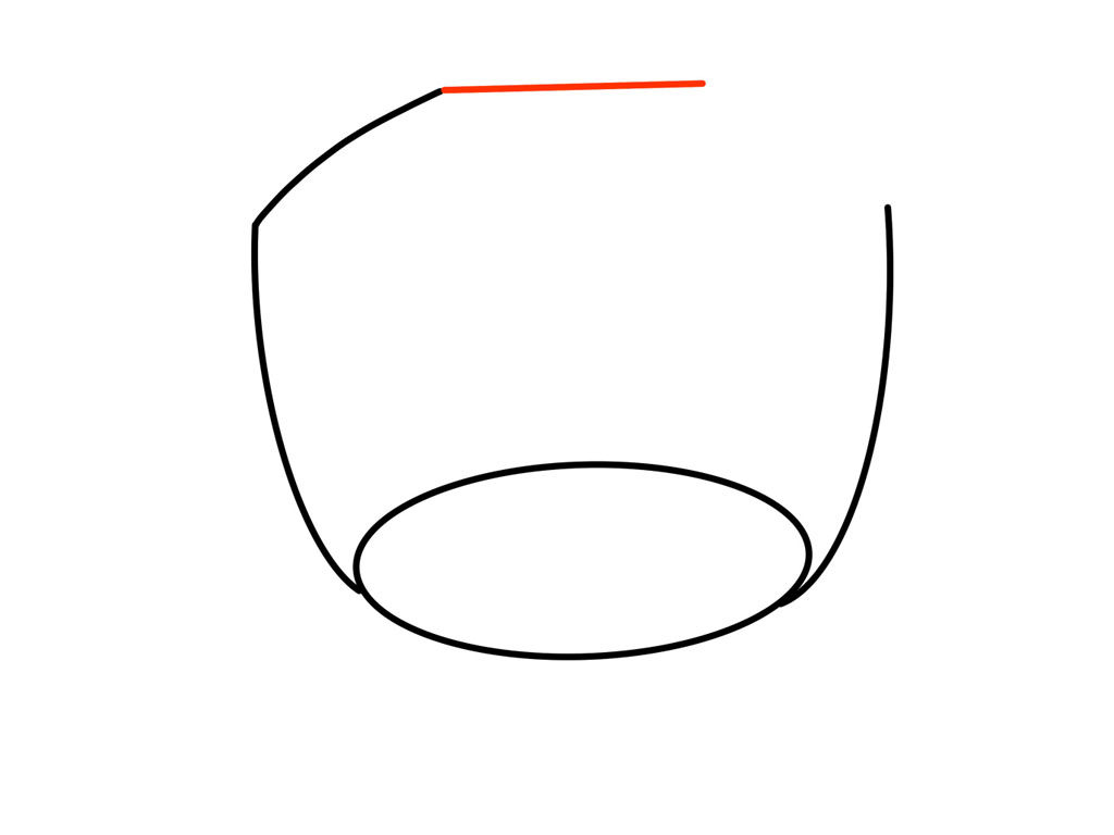孔明灯简笔画画法步骤
