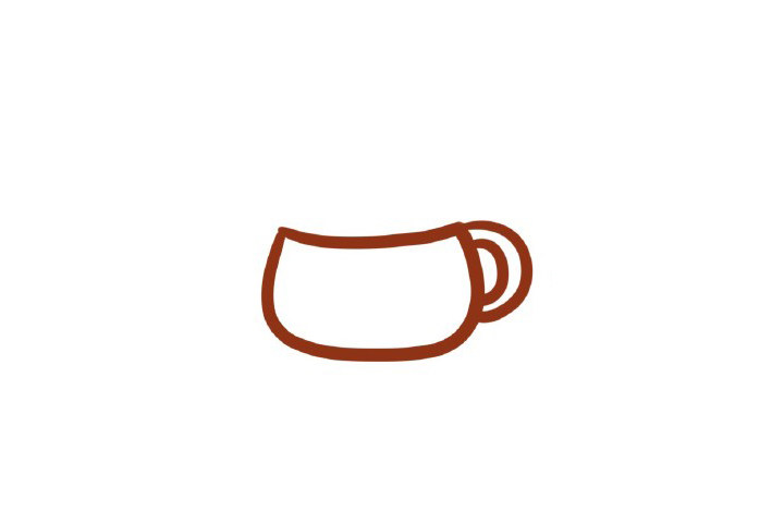 杯装冰激凌怎么画