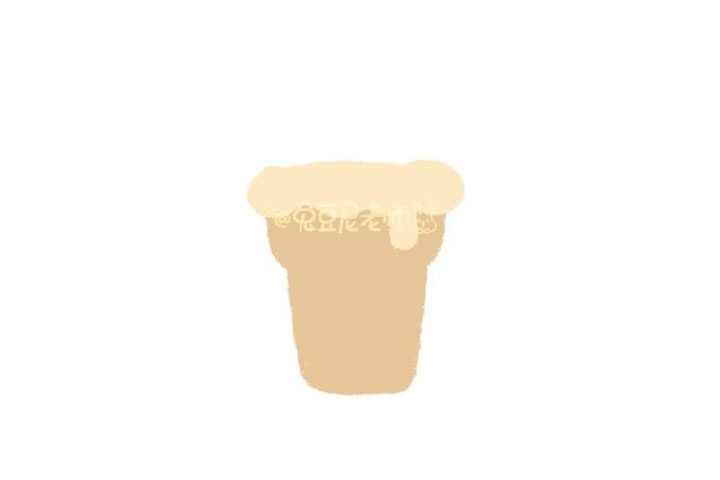 小熊甜筒冰激凌怎么画