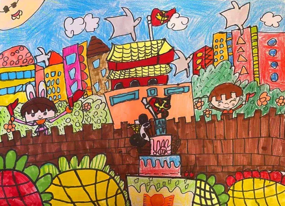 庆祝建党100周年主题绘画