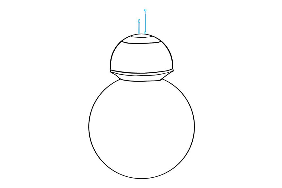 星球大战BB-8机器人怎么画