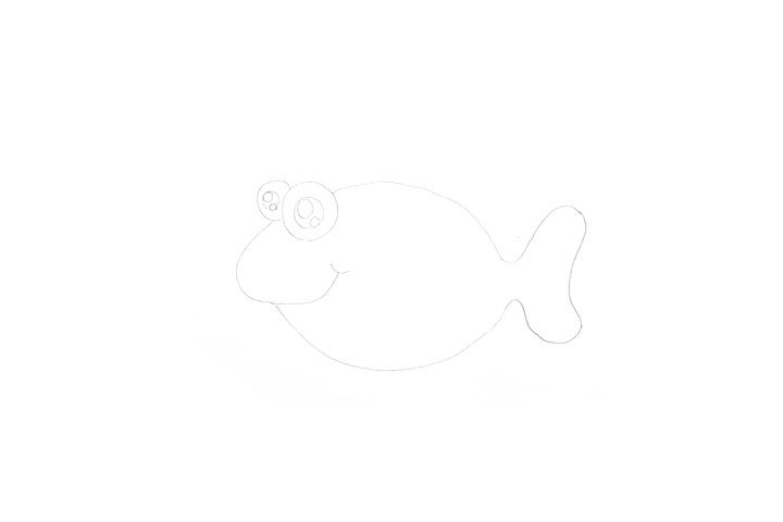 画海底总动员中的小丑鱼尼莫
