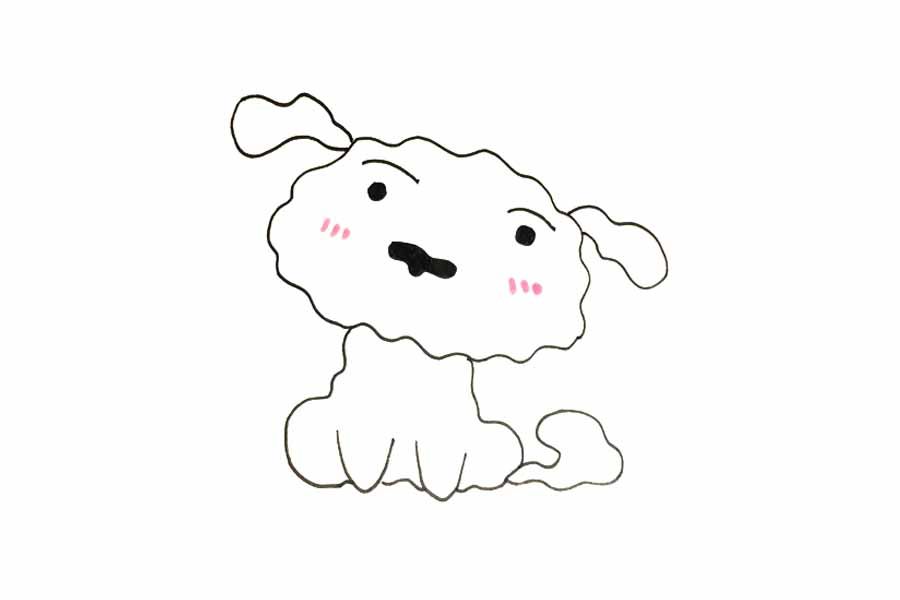 怎么画小白