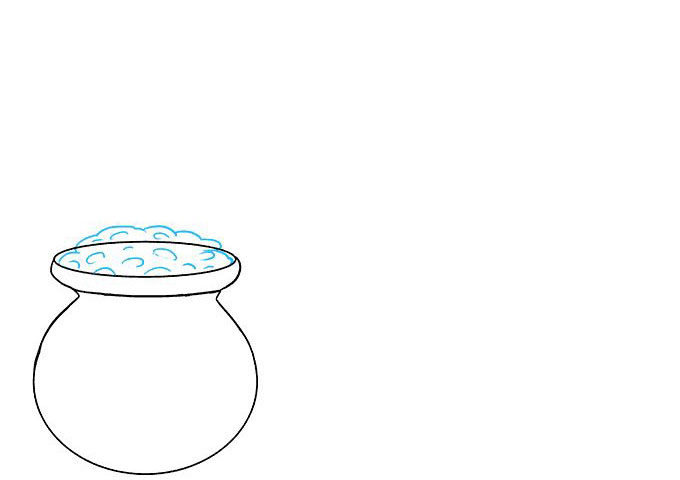 一袋金子简笔画怎么画