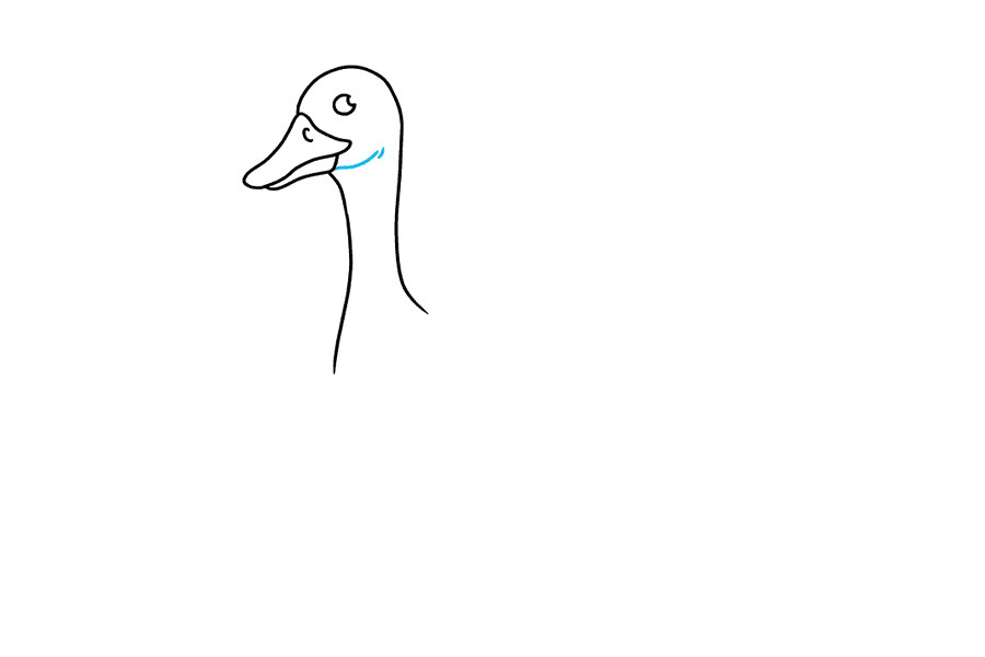 鹅怎么画