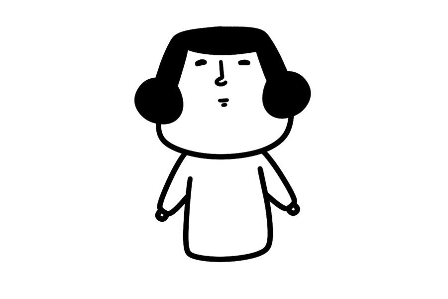 雨中的妈妈怎么画